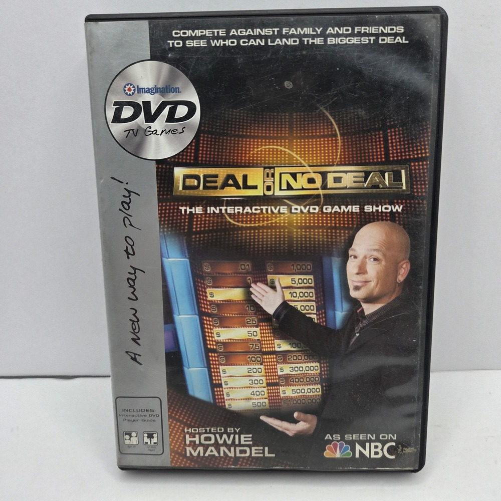 Deal or No Deal Interactive DVD Game Show Howie Mandel NBC